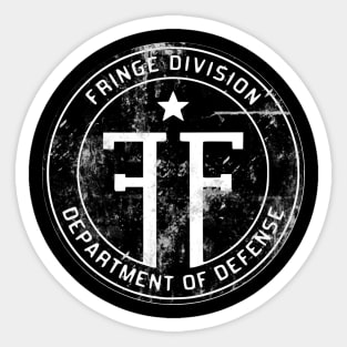 Fringe logo vintage Sticker